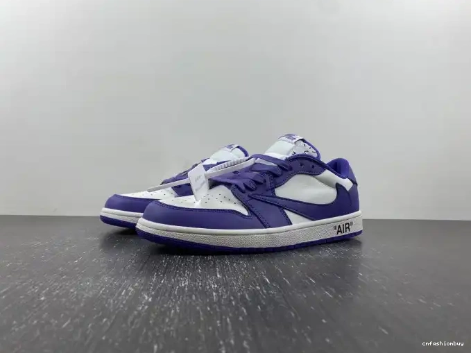 JORDAN X DM7890-386 TRAVIS AIR X SCOTT OFF-WHITE CUSTOM 1 0622